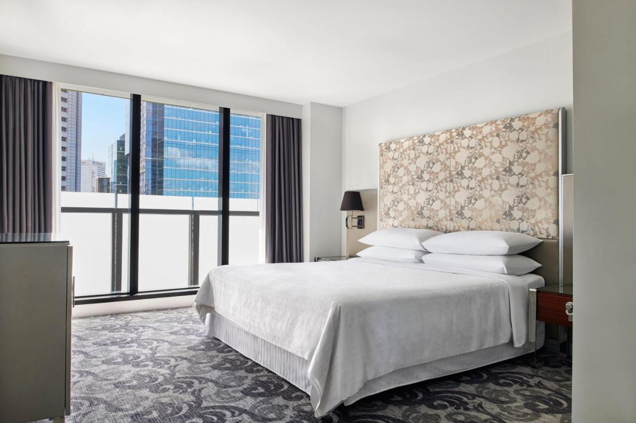 쉐라톤 멜버른 호텔 멜번 외부 사진 A guest room at the hotel