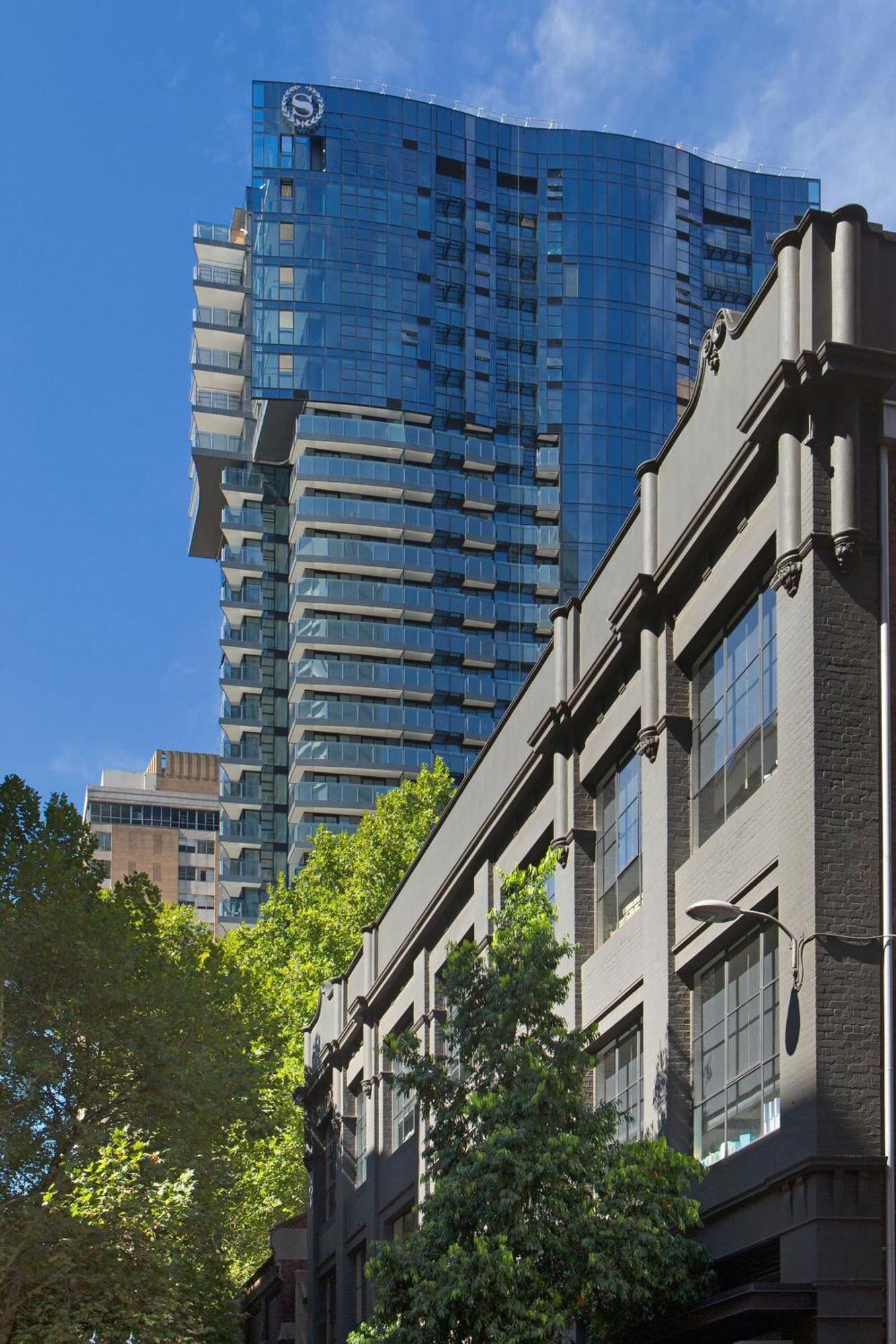 쉐라톤 멜버른 호텔 멜번 외부 사진 The building's facade